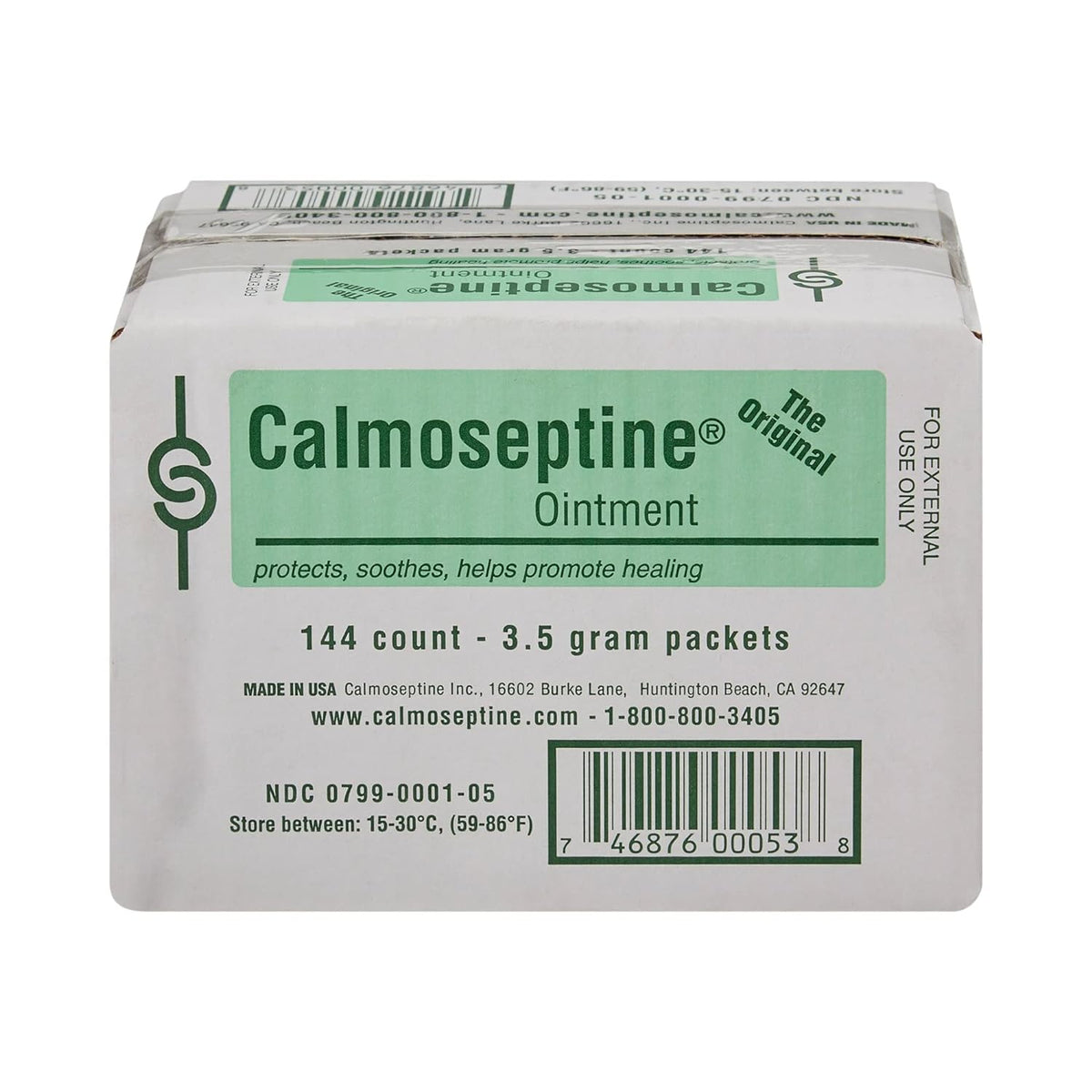 Calmoseptine Foil 3.5Gm, Case of 144