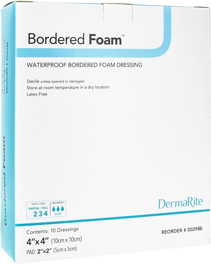 Bordered Foam, Box of 10