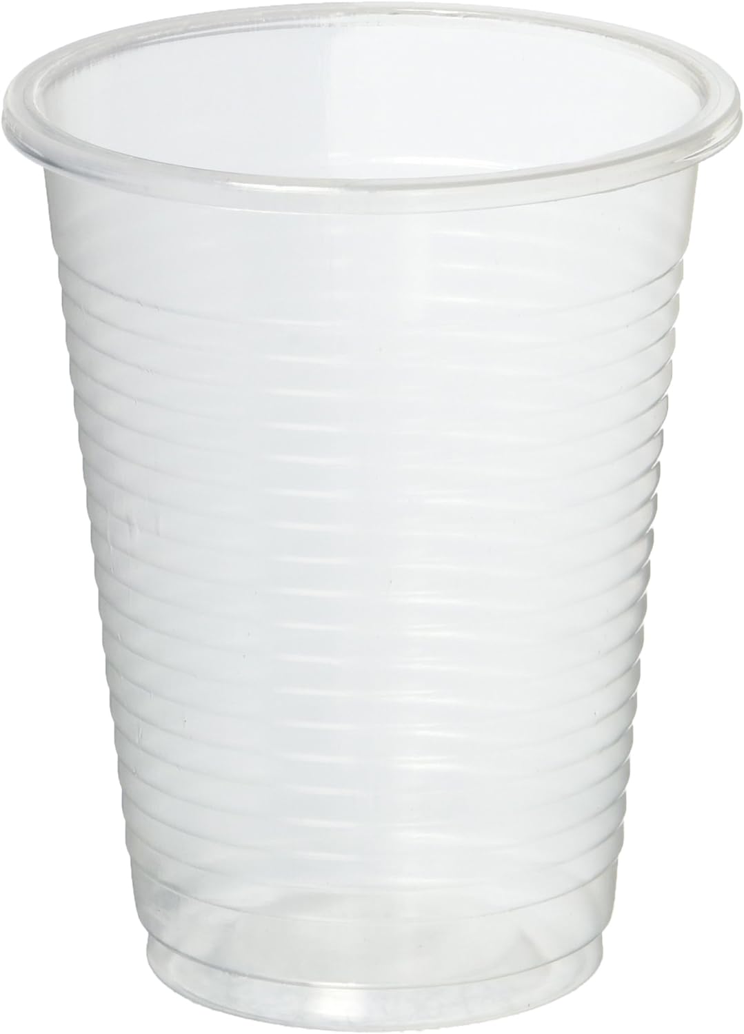 Cups, 7 oz Plastic, Clear, 100/pack, Case of 1200 cups