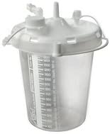 Suction Bottle-Suction Cannister 1500Ml Diss Inlet, Cs/48