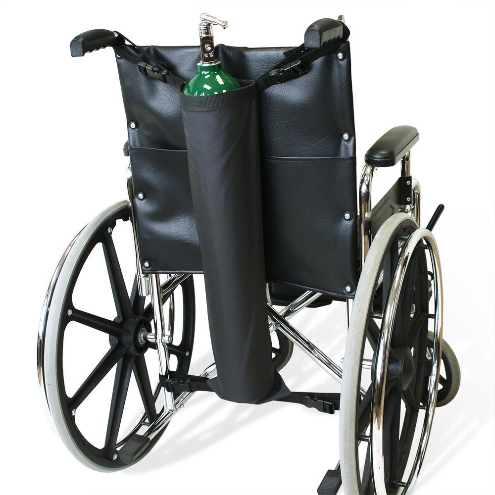 Wheelchair Oxygen Tank Holder for E&amp;D Tanks