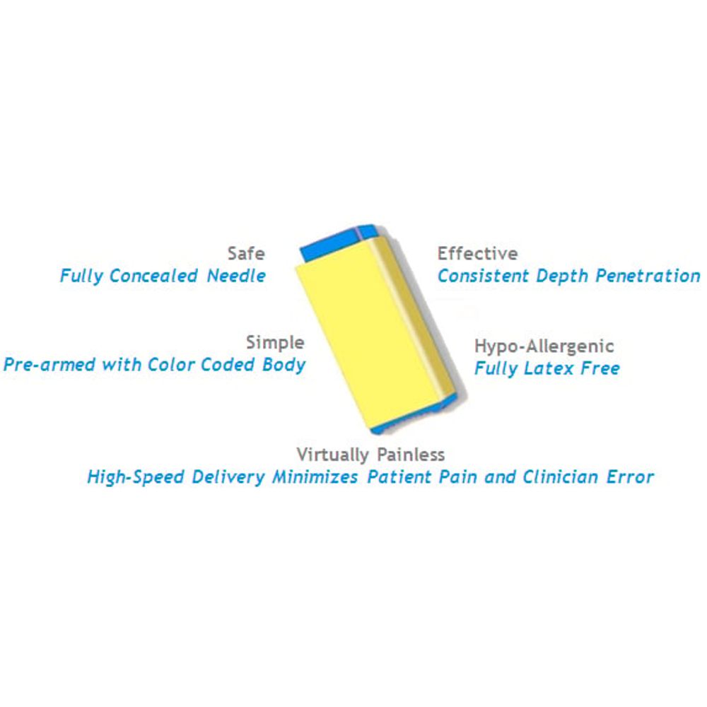 Pro Safe Lancet 26G 100S (Yellow)