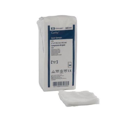 Gauze, 4&quot; X 4&quot;, non-sterile, 8-Ply, Case of 4000