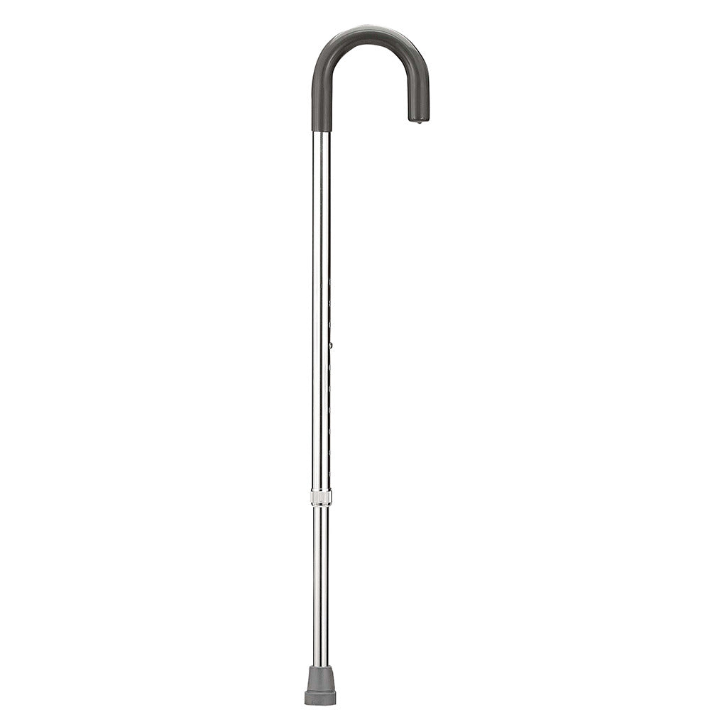 Round Handle Aluminum Cane Adjusts from 30 to 39 Inch