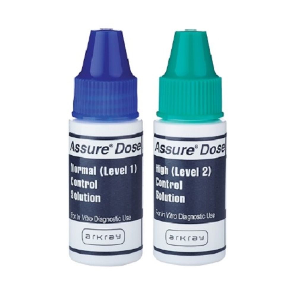 Blood Glucose Control Solution, 2x 2.5 ml