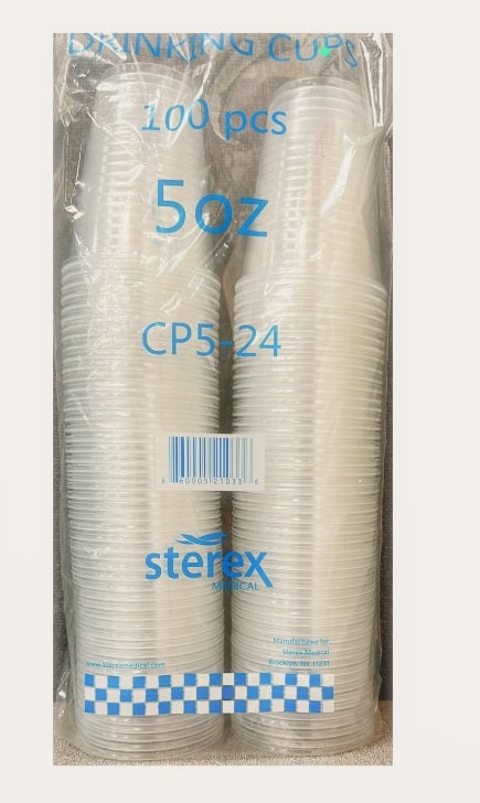 Cups, 5oz, Plastic, 2500 Cups