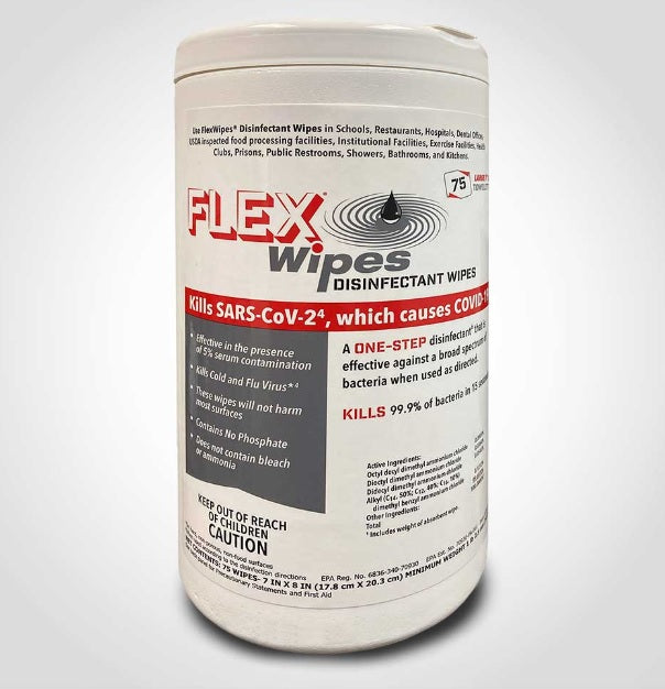 Wipes Flex Surface Disinfectant 75/Cn 7X8