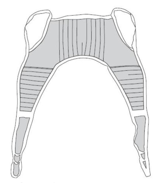 Padded U Sling with Head Support