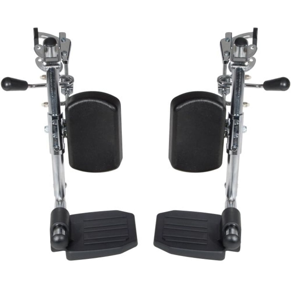 Wheelchair Elevating Legrests with Padded Calf Pads 1 Pair
