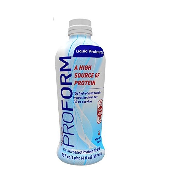Proform Liquid Protein 100 - 30 Fl Oz Bottle, Wild Cherry Flavor ...